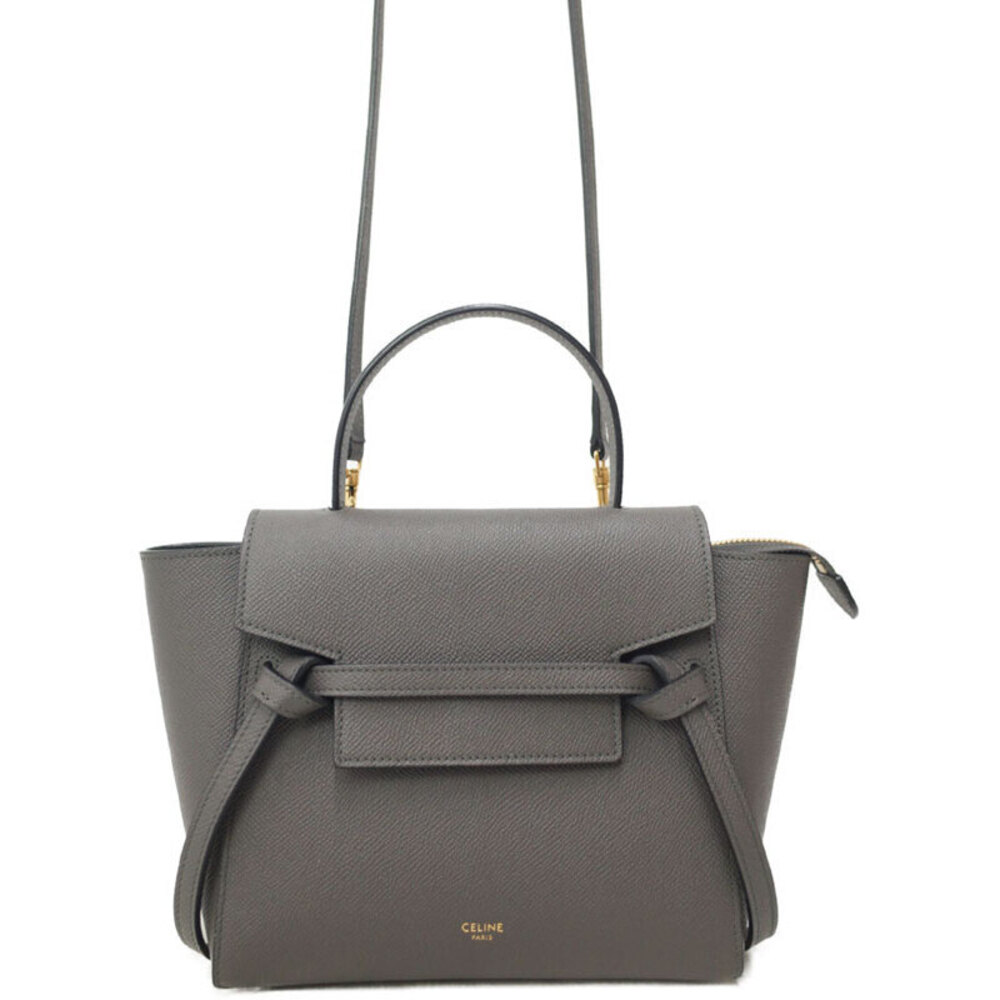 Celine Belt Bag 2way Crossbody Calfskin Leather